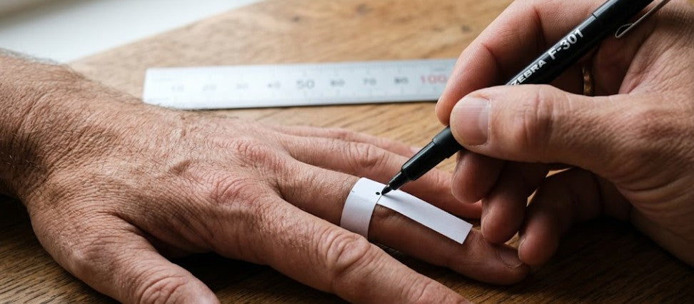Men's Ring Size Guide: How to Find Your Size at Home?