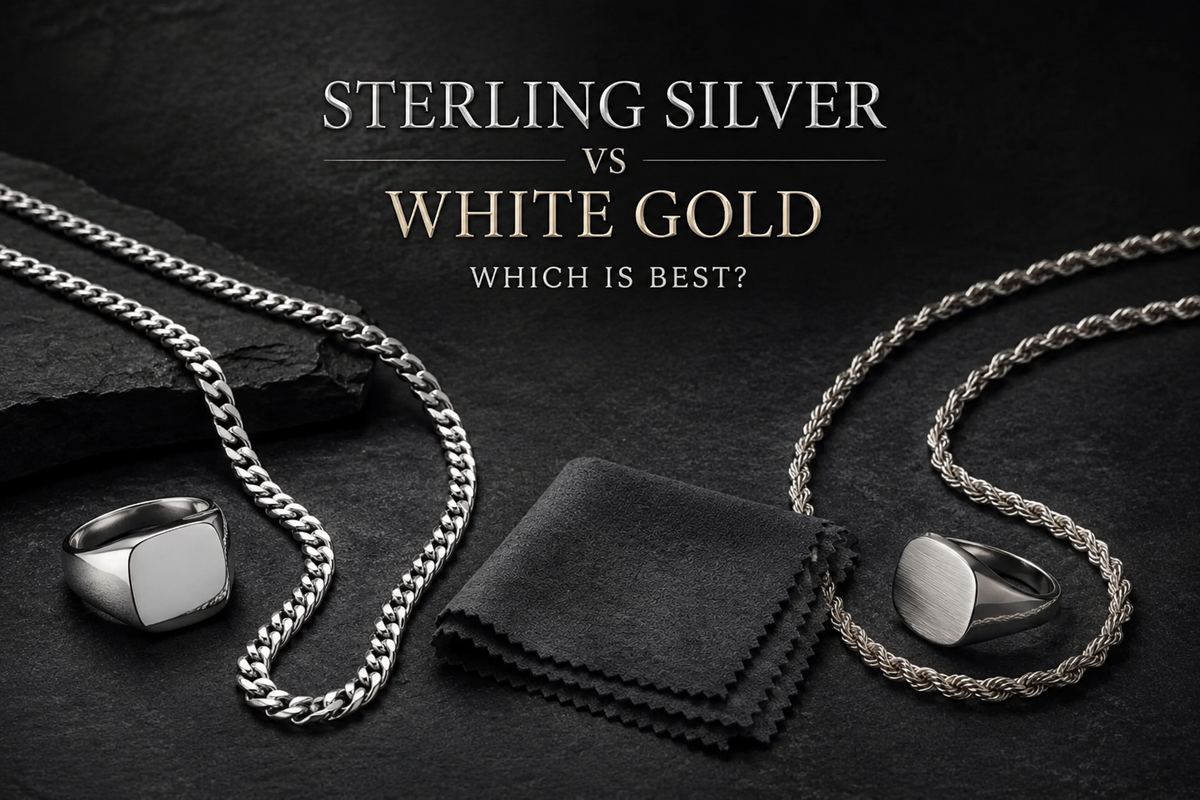 Sterling Silver vs White Gold: Which Should Men Actually Buy?