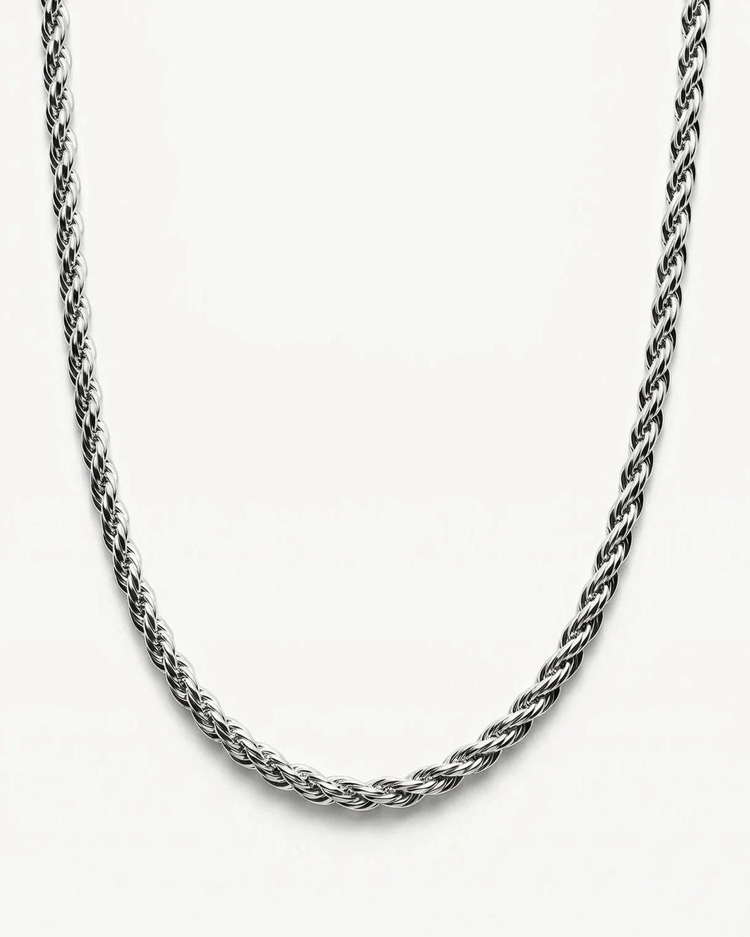 Diamond Cut Rope Chains | Sterling Silver Rope Chains for Men – MCKER