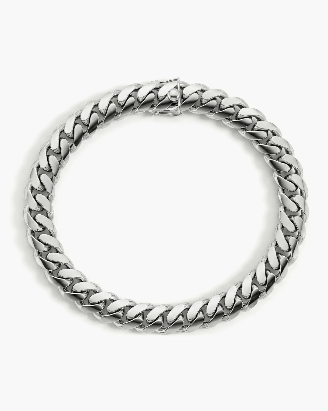 Cuban Link Chain Bracelet, 8mm